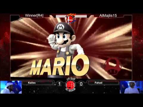 AlMajlis15: Kailex (Mario) vs Fahad (ZSS) - WR4