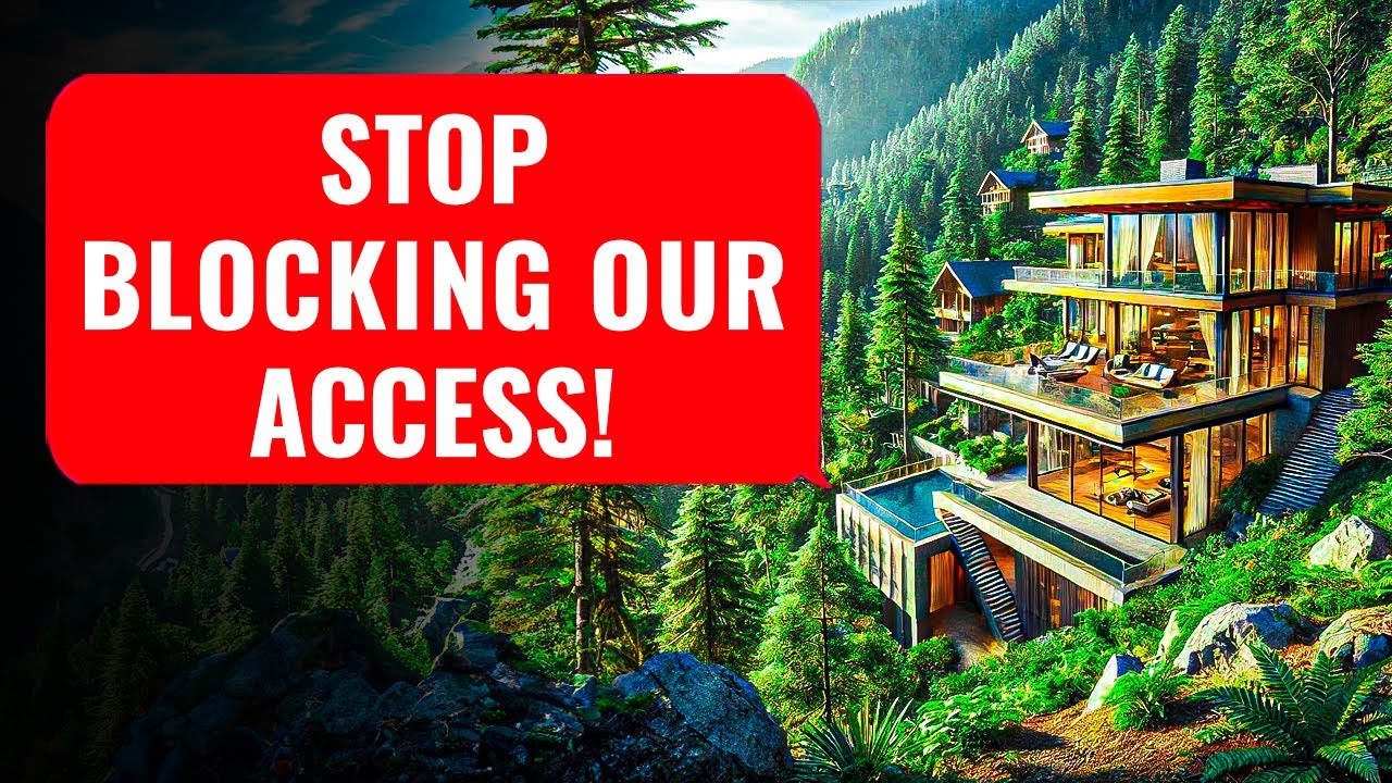 HOA Called 911 Because I Won't Give Them Access To My Mountain House In The Woods! It Is My Property