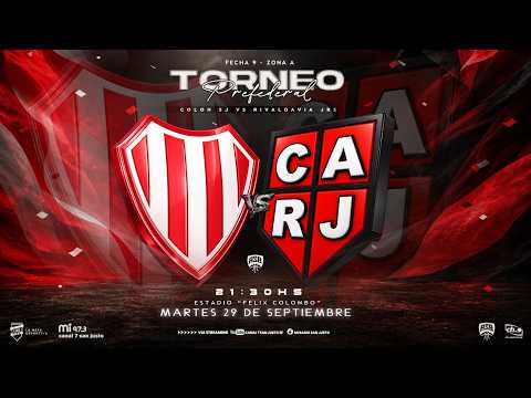 🏀BÁSQUET EN VIVO - 🔴⚪COLÓN SJ vs🔴⚪RIVADAVIA JRS. - Torneo Prefederal - Fecha 09 Zona A