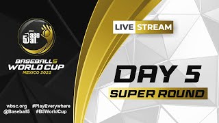[LIVE] 第一屆世界盃五人制棒球賽 DAY5賽程