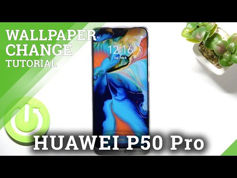 How to Change Wallpaper on HUAWEI P50 Pro - Change Default Wallpaper