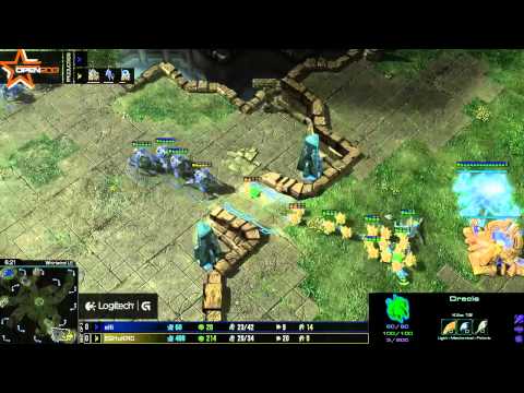 Huk vs Elfi Game 1 - Group Stage 2 - DH:Open Valencia - Starcraft 2