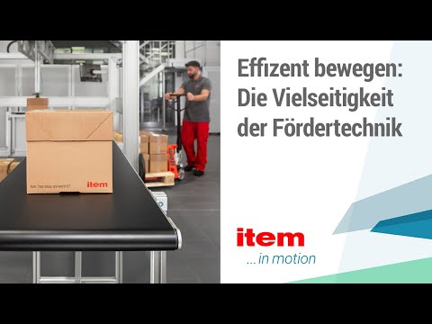 Fördertechnik: Flexibler Einsatz für optimierten Materialfluss