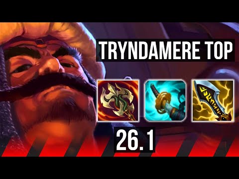 TRYNDAMERE vs RENEKTON (TOP) | 6k gold comeback, 42K damage, Good KDA: 10/2/7 | EUNE Master | 26.1