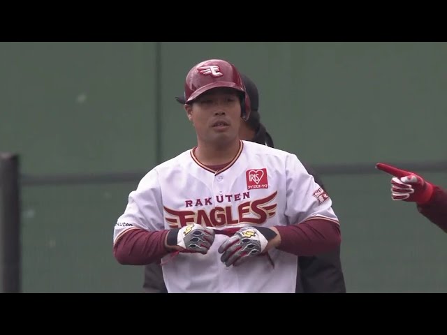 【1回裏】イーグルス・内田が今日も打った!! タイムリーヒットで先制!! 52018/3/9