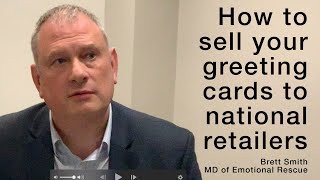 How to sell your greeting cards to national retailers