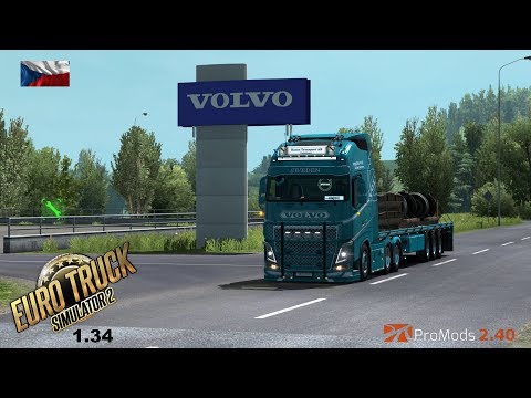 ETS2 1.34 I My Trucking Diary - Episode #139 I Praha to Olomouc I Promods 2.40