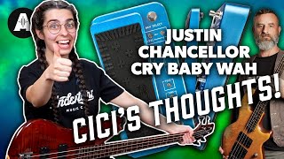 Video thumbnail for Jim Dunlop Justin Chancellor Cry Baby Wah - Cici's Thoughts! by Andertons Music Co