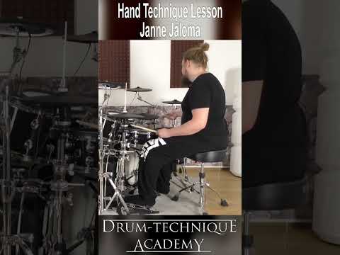 Extreme Hand Speed - 2 Foot Blast Beat | Janne Jaloma #shorts