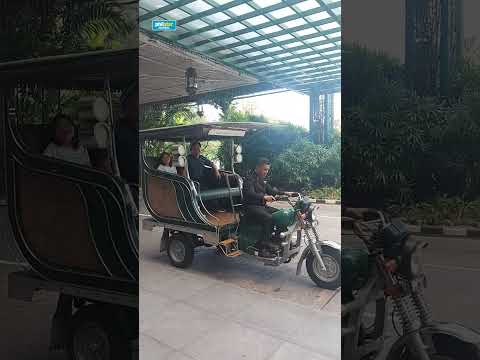 Manila Hotel's Siklesa is a tricycle and kalesa hybrid