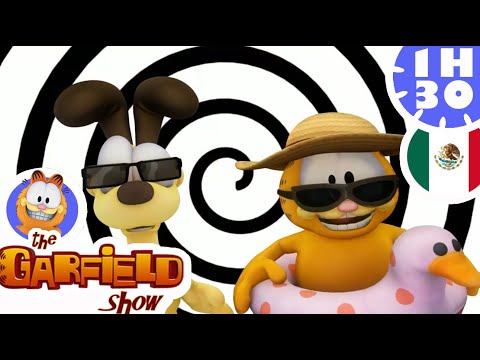 🏖️ ¡No hay playa para Garfield!😿 - Compilación de episodios de Garfield