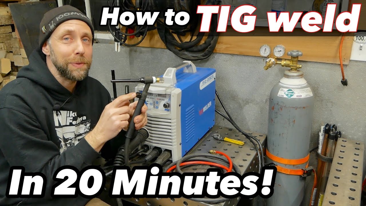 Learning how to TIG weld made easy