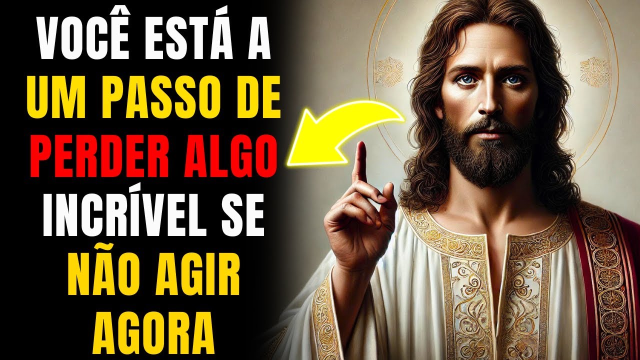 DEUS DIZ: SE VOCÊ IGNORAR ISTO, PODERÁ SE ARREPENDER MAIS TARDE!