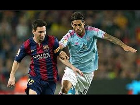 Highlight Barcelona vs Celta vigo 2014 la liga / Amazing goal Larrivey / Barcelona 0-1 Celta vigo