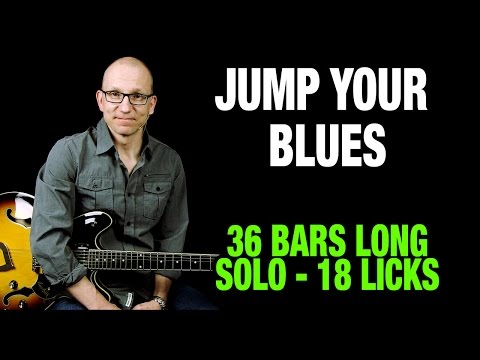 Learn a fun Blues Solo inspired by BB King & Duke Robillard