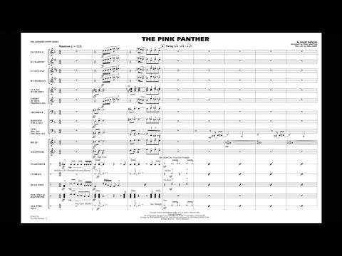 The Pink Panther by Henry Mancini/arr. Paul Murtha