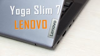 Lenovo Yoga Slim 7 14IIL05 Slate Grey (82A100HURA) - відео 1