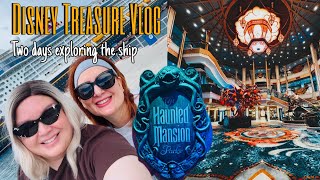 DISNEY TREASURE VLOG🏴‍☠️Pirates Night |Haunted Mansion Parlor| Worlds of Marvel 
