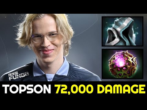 TOPSON 72,000 Damage Zeus — Eternal Shroud Genius Counter Build Dota 2