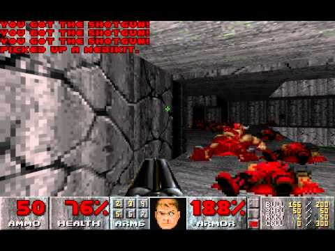 Doom II: Hell on Earth - (Map02) Underhalls