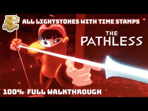 Lets Play (PC) - The Pathless Full Walkthrough With All Light Stones (No Commentary) - Full HD