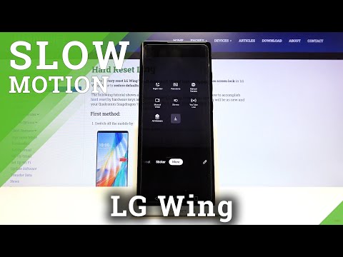 How to Record in Slow Motion with LG Wing – Recording Options