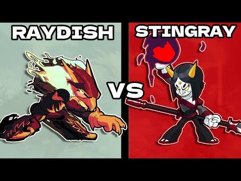Stingray VS Raydish | Pro Brawlhalla Sparring Session