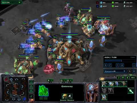 AlphaStar vs TLO Game 1 - DeepMind StarCraft 2