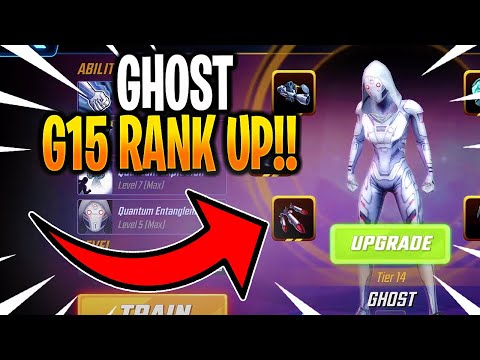 *NEW* G15 GHOST RANK UP & GAMEPLAY! - MARVEL Strike Force - MSF