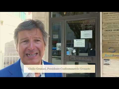 Videoappello di Giulio Gennari Confcommercio su bollette in vetrina