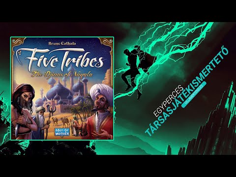 #210. Five Tribes | Egyperces társasjátékismertető - Game-Obscura