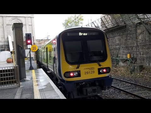 Ride Onboard  IÉ 29000 class Commuter train 29129 from Sydney Parade to Dún Laoghaire.