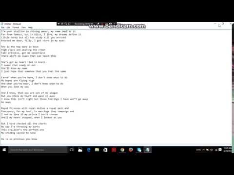 Neigh Anything Lyrics Music by FritzyBeat Sim Gretina and