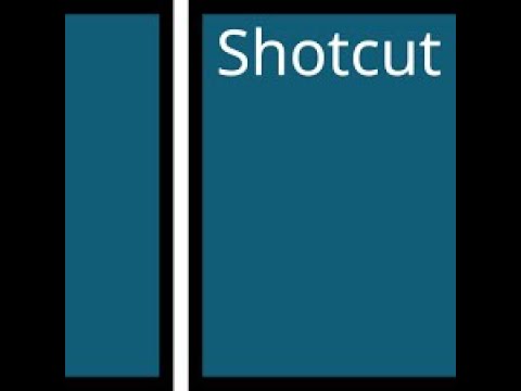 Tutorial Shotcut per principianti, aggiungere video ed audio (ita)