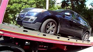 Tow truck life : Towing a Chevy traverse with no keys