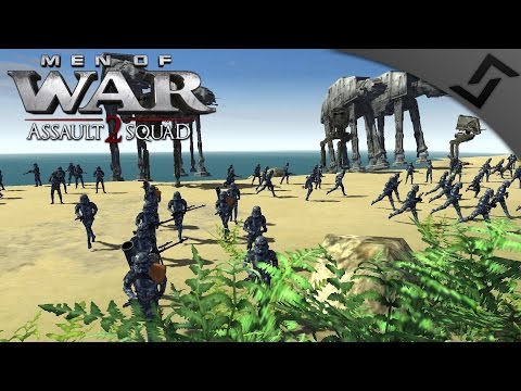 Imperial AT-AT Beach Invasion - Men of War: Assault Squad 2 - Star Wars: Galaxy at War Mod