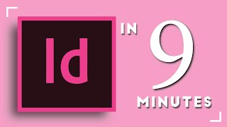 Learn Adobe InDesign in 9 MINUTES!  Formatting Too