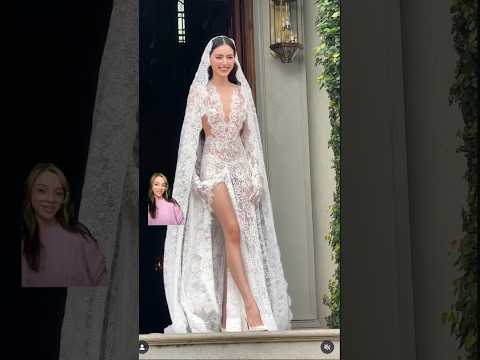 6 wedding looks and they’re all white.  #wedding #fashionreview #reaction #review #fashion