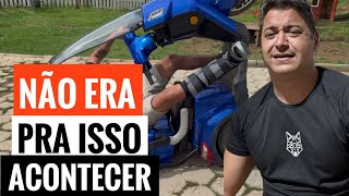 PODERIA TER MACHUCADO FEIO NO SÍTIO HOJE. 