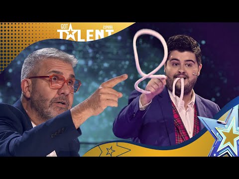 This MAGICIAN's top COMEDY gets him the GOLDEN BUZZER | Semifinals 01 | Spain's Got Talent 2023