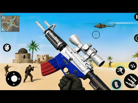 FPS Robot Shooter Strike Anti-Terrorist Shooting Android GamePlay #13