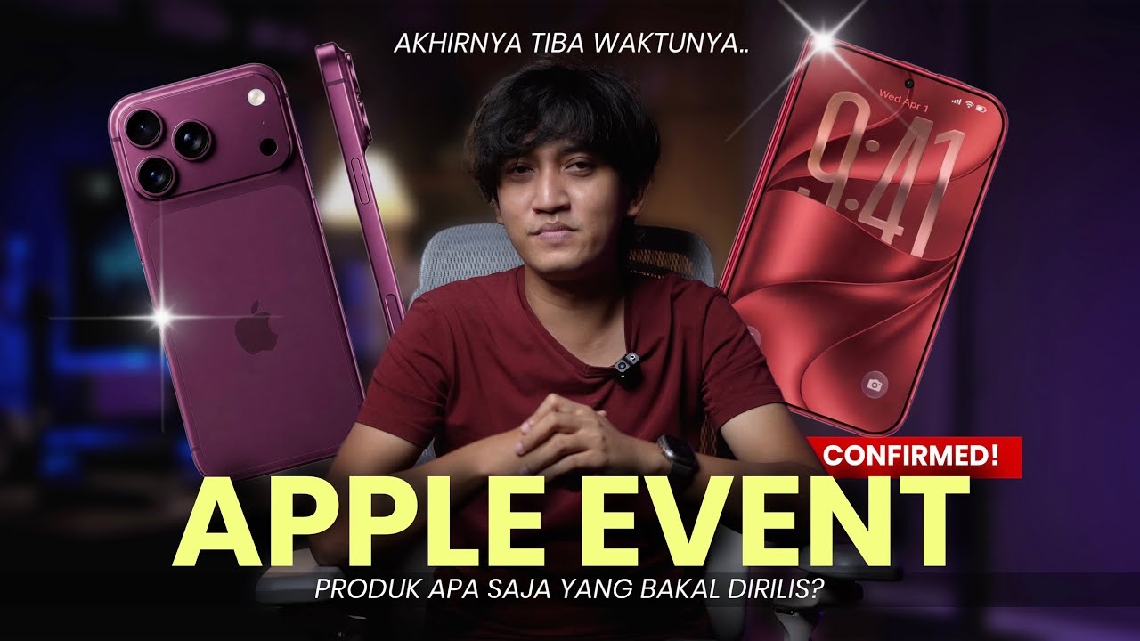 AKHRINYAA!!🔥 Apple Event Resmi iPhone 18 Pro & iPhone Ultra! Bocoran Produk Terbaru Siap Rilis!
