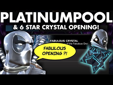 Platinumpool Fabulous & 6 Star Crystal Opening! - Marvel Contest of Champions