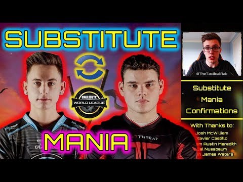 "Substitute Mania" Underway! | Methodz to UYU! | CWL 2019 CoD BO4 Competitive Video
