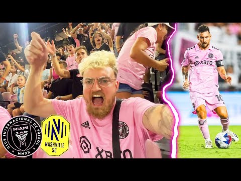 MESSI STADIONVLOG 🐐 bei Inter Miami 🌴 vs. Nashville SC | XXL USA-TOUR 🇺🇸 | ViscaBarca