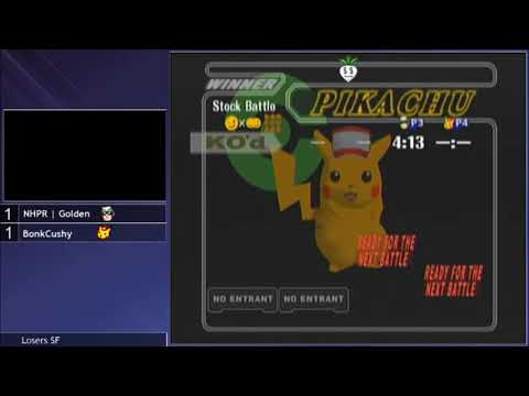 MMOM 154 SSBM Singles - Golden (C.Falcon) Vs. BonkCushy (Pikachu) - Losers QF