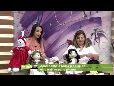 Ursinha Lilo Porta Pijama por Vivi Prado - 13/04/2017 - Mulher.com - P2/2