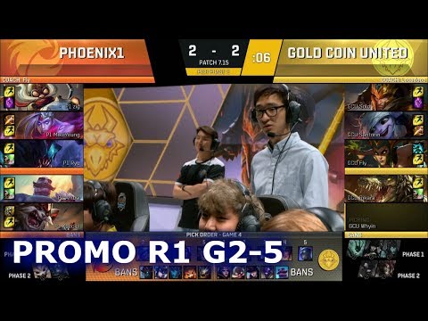 Phoenix1 vs Gold Coin United Game 5 | Promotion/Relegation S7 NA LCS Summer 2017 | P1 vs GCU G5
