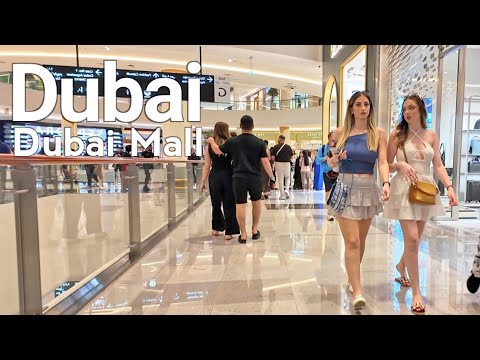 Dubai 4K🇦🇪 Amazing Dubai Mall, Dubai City Walking Tour