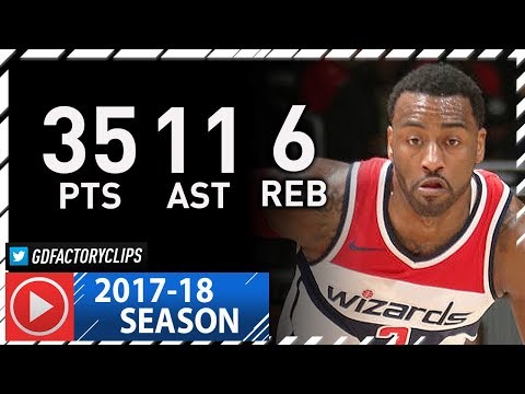 John Wall Full Highlights vs Jazz (2018.01.10) - 35 Pts, 11 Ast, 6 Reb